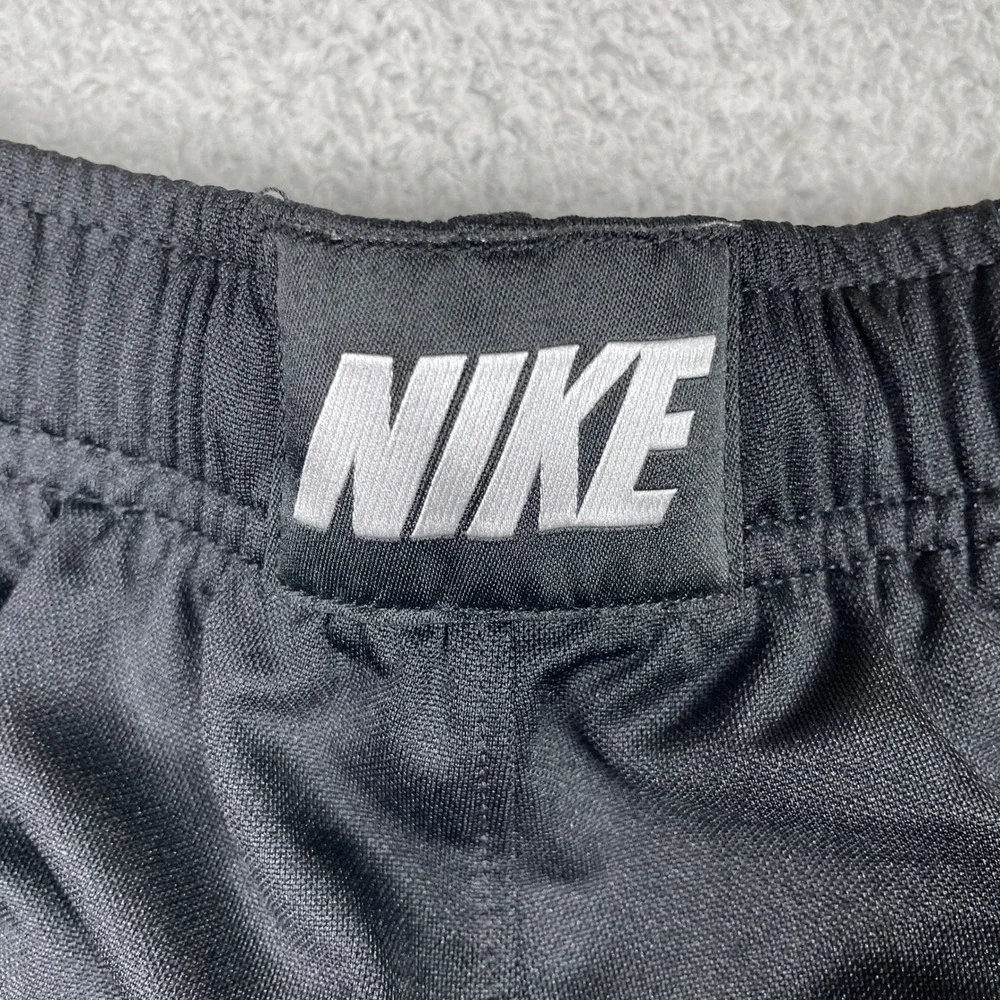 Nike Training Track Pants Mens Medium‎ Black Gray Striped 480238-010 Athletic